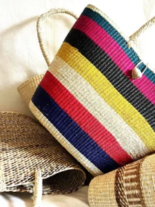 Capazo playa artesanal