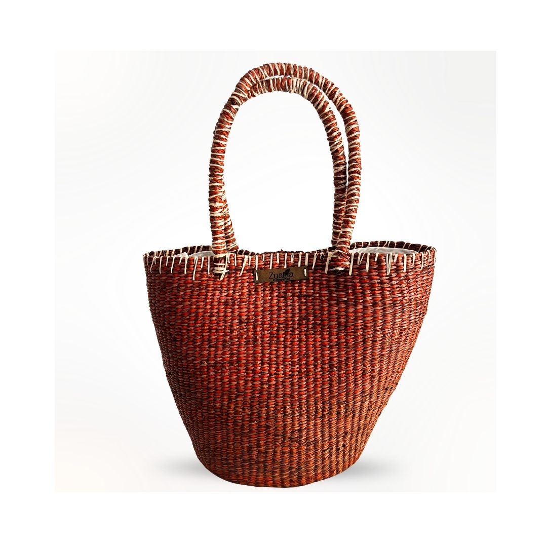 Bolso Capazo Artesanal Mediano Cauri - Imagen 4